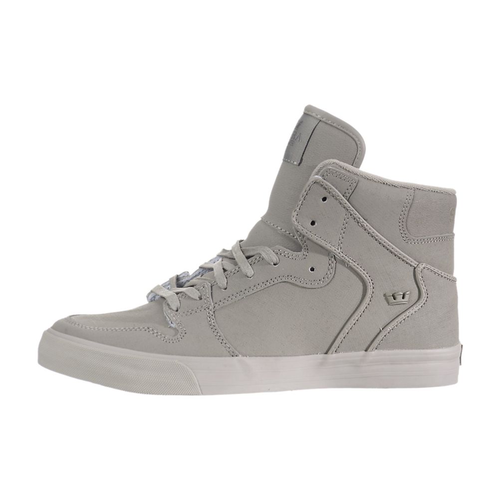 Baskets Montantes Supra Vaider Grise Grey Gunny Homme | YZR-80286186